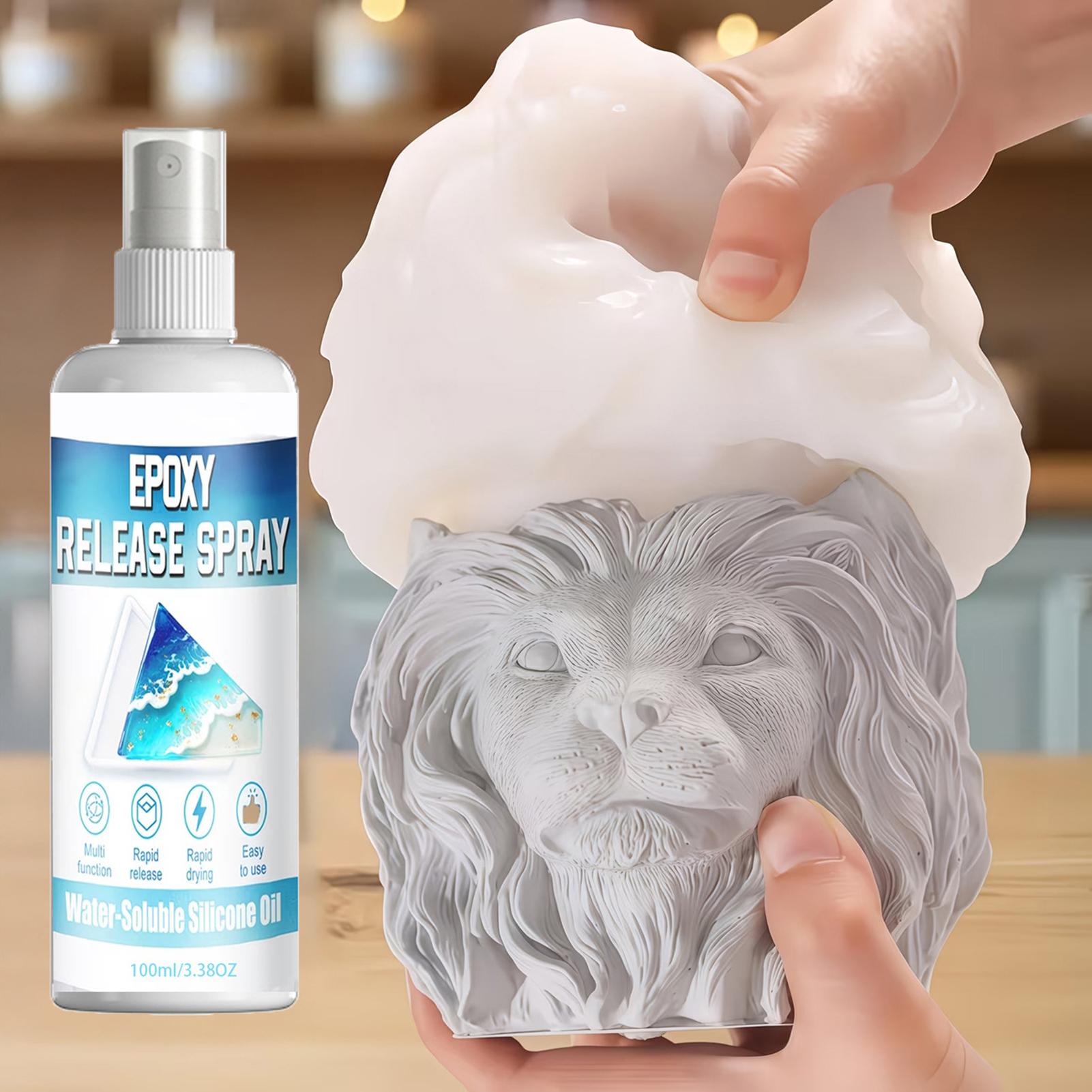 Art Craft Things - Spray Desmoldante de Silicona, Spray Desmoldante