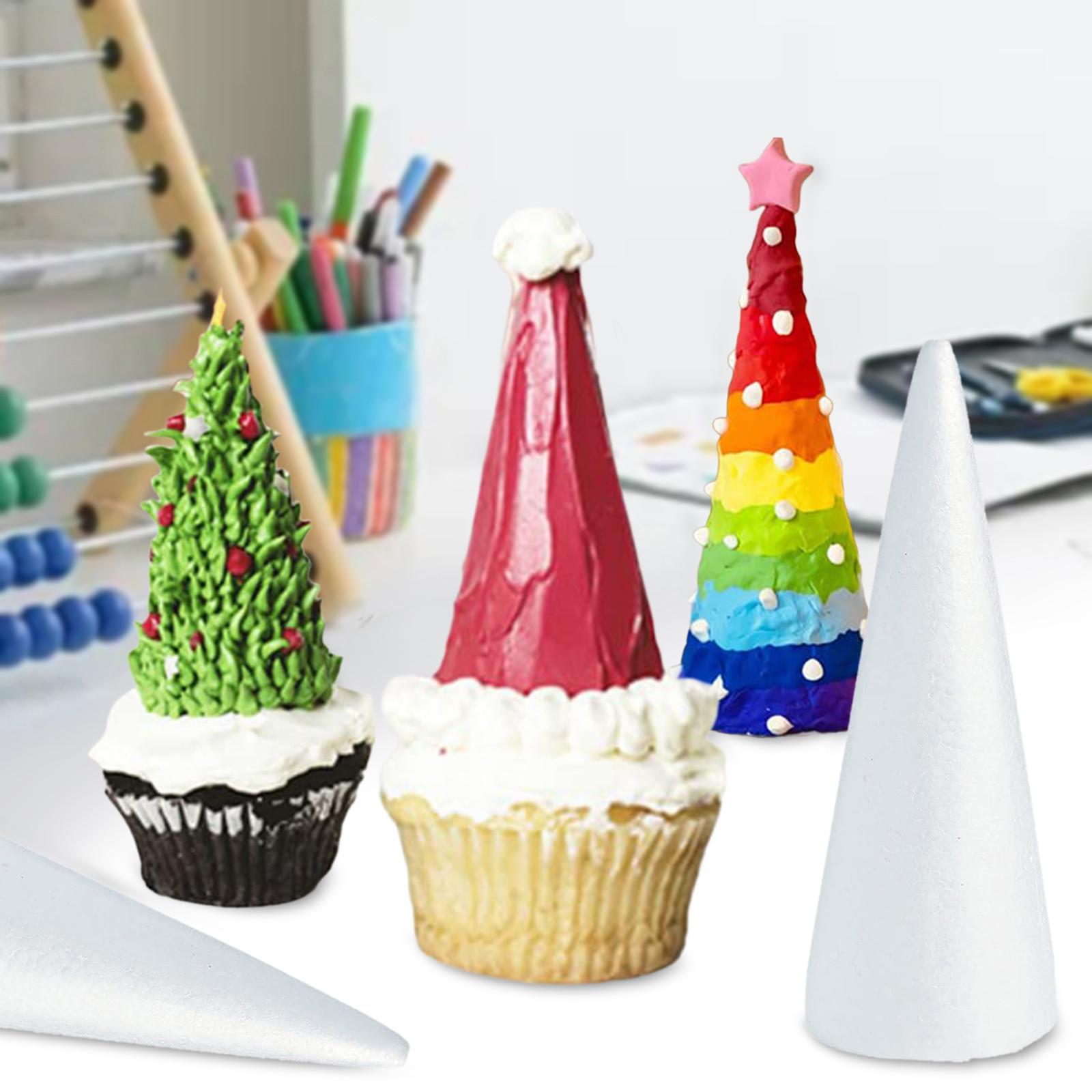Art Craft Christmas Tree - 30 Conos de Espuma para Manualidades,