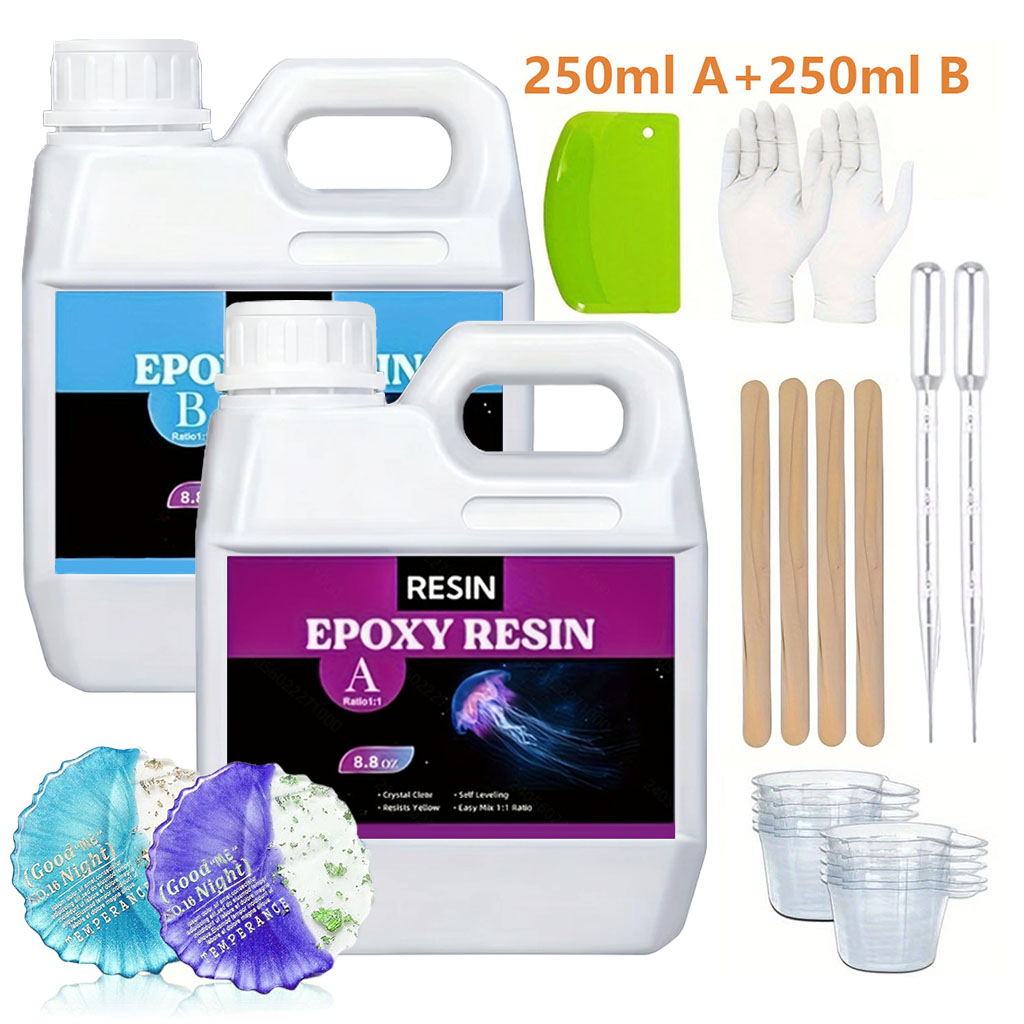 The Art And Craft Of Jewelry - Kit de Resina Epoxi Transparente de