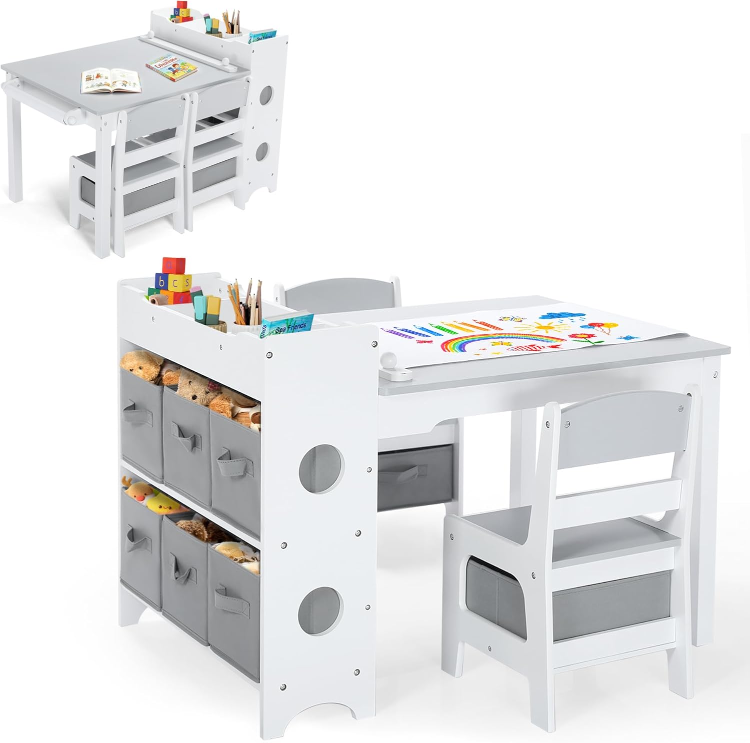 Art And Craft For Nursery - Mesa y Silla de Arte para
