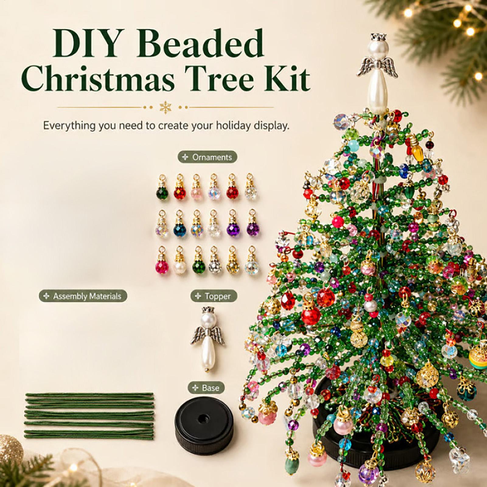 Art Craft Christmas Tree - Kit de Árbol de Navidad Miniatura