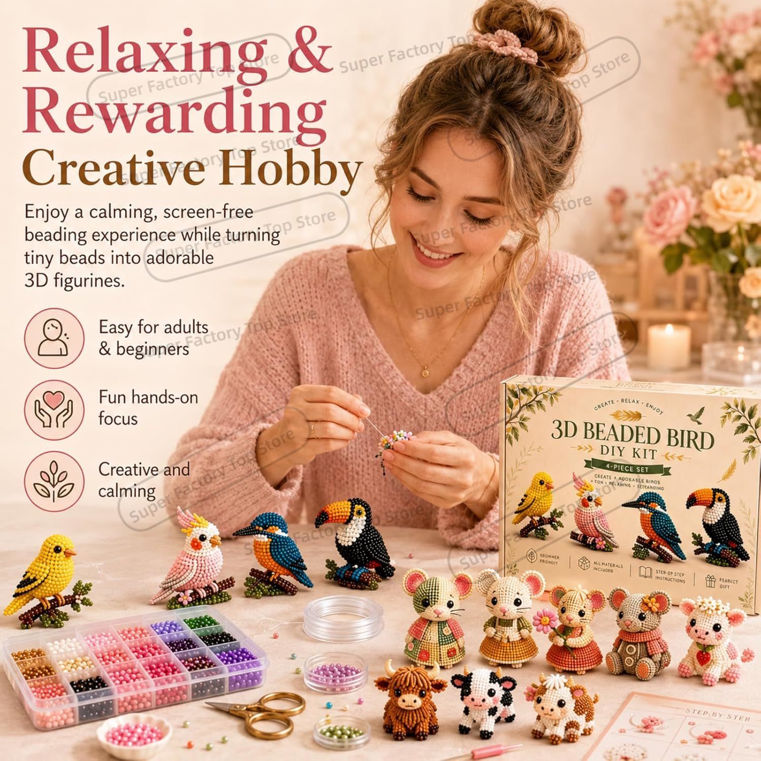 Art And Craft Independence Day - Nuevo Set de Manualidades con Cuentas