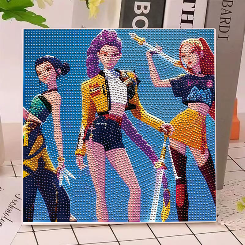 Art Craft Things - Kit de Pintura de Diamantes Anime