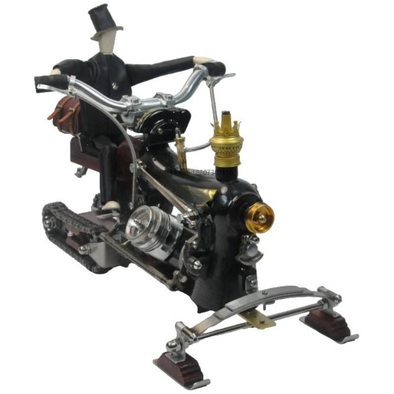 Art Crafting - Modelo de moto de nieve: una