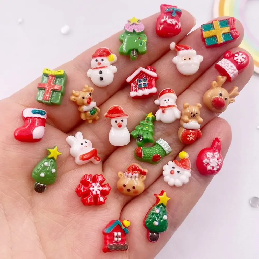 Art Craft Christmas Tree - 50 Uds. De Mini colorido muñeco