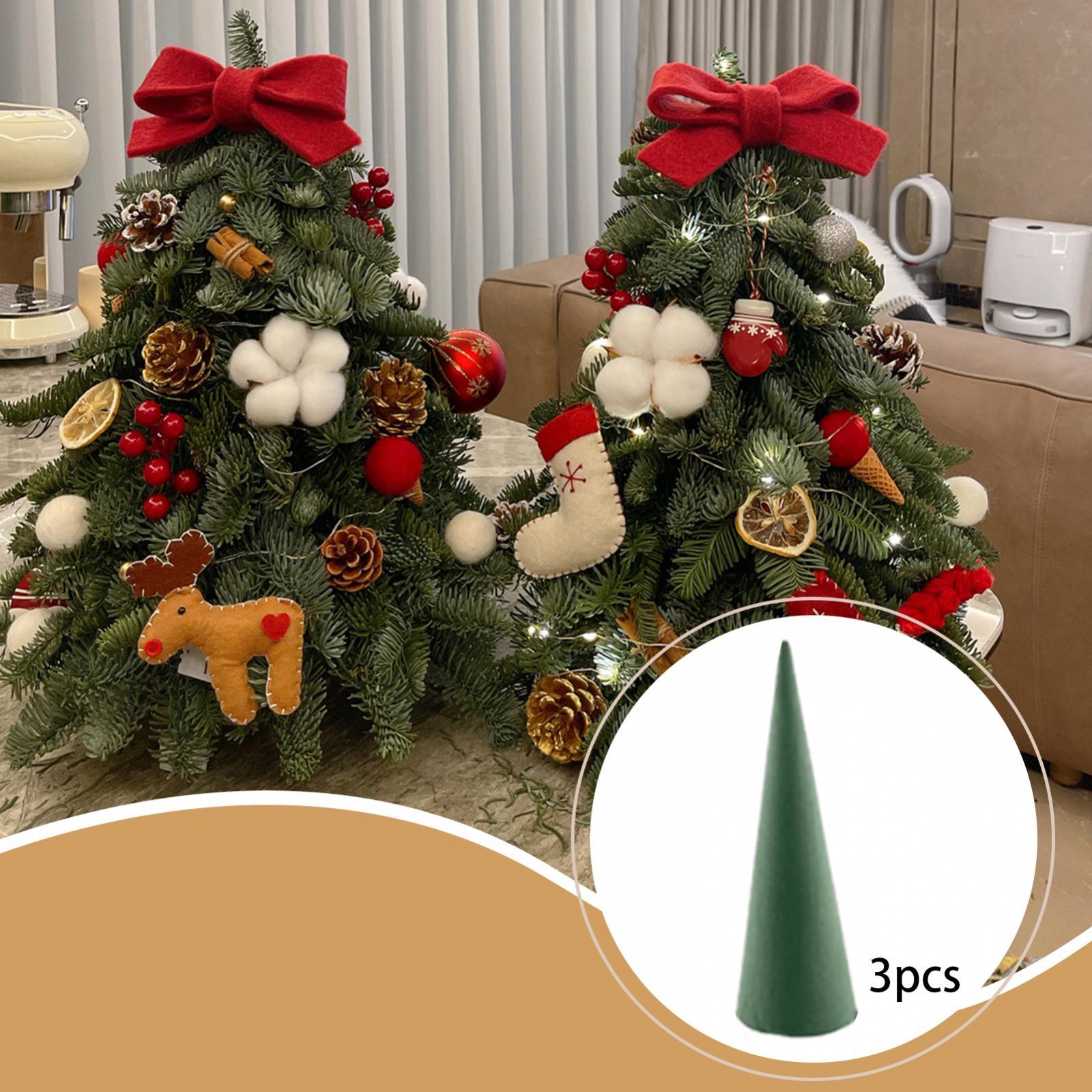 Art Craft Christmas Tree - Cono de árbol de Navidad Floral,