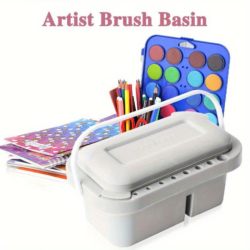 Lavador de Pinceles 3 en 1 con - Gouache Paint Set reseña y precio