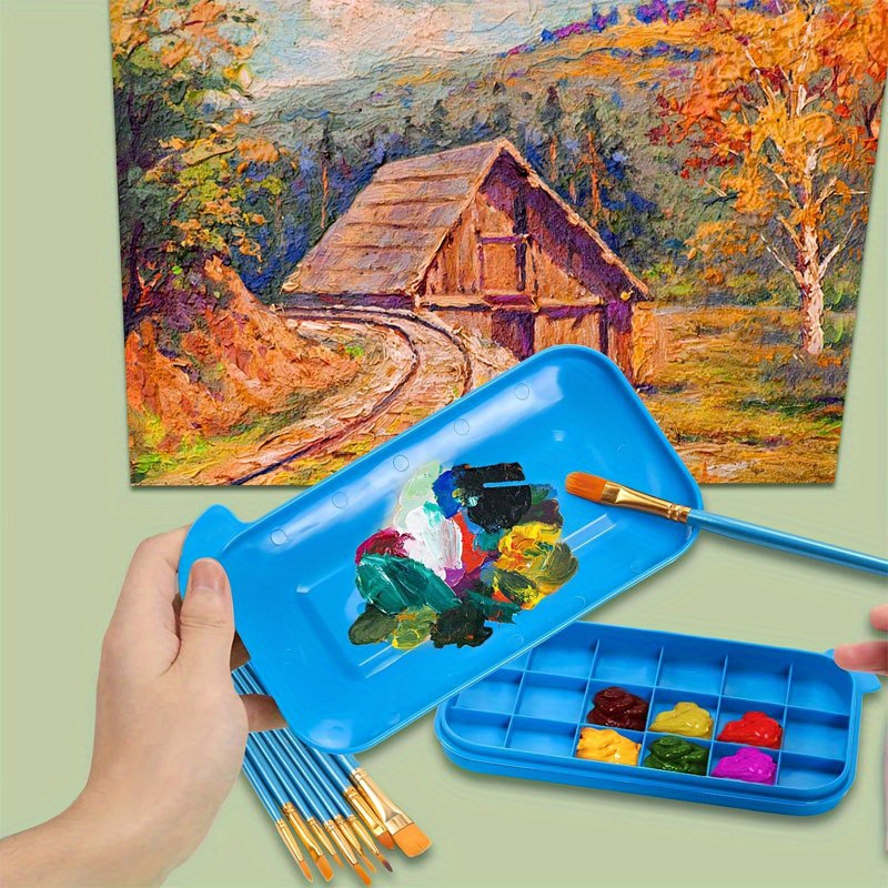 Lavador de Pinceles 3 en 1 con - Gouache Paint Set reseña y precio