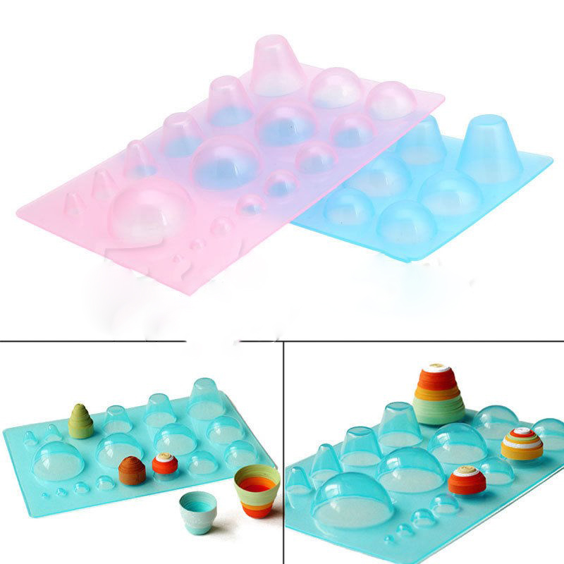 Molde de papel de plástico par - Art Quilling Craft reseña y precio