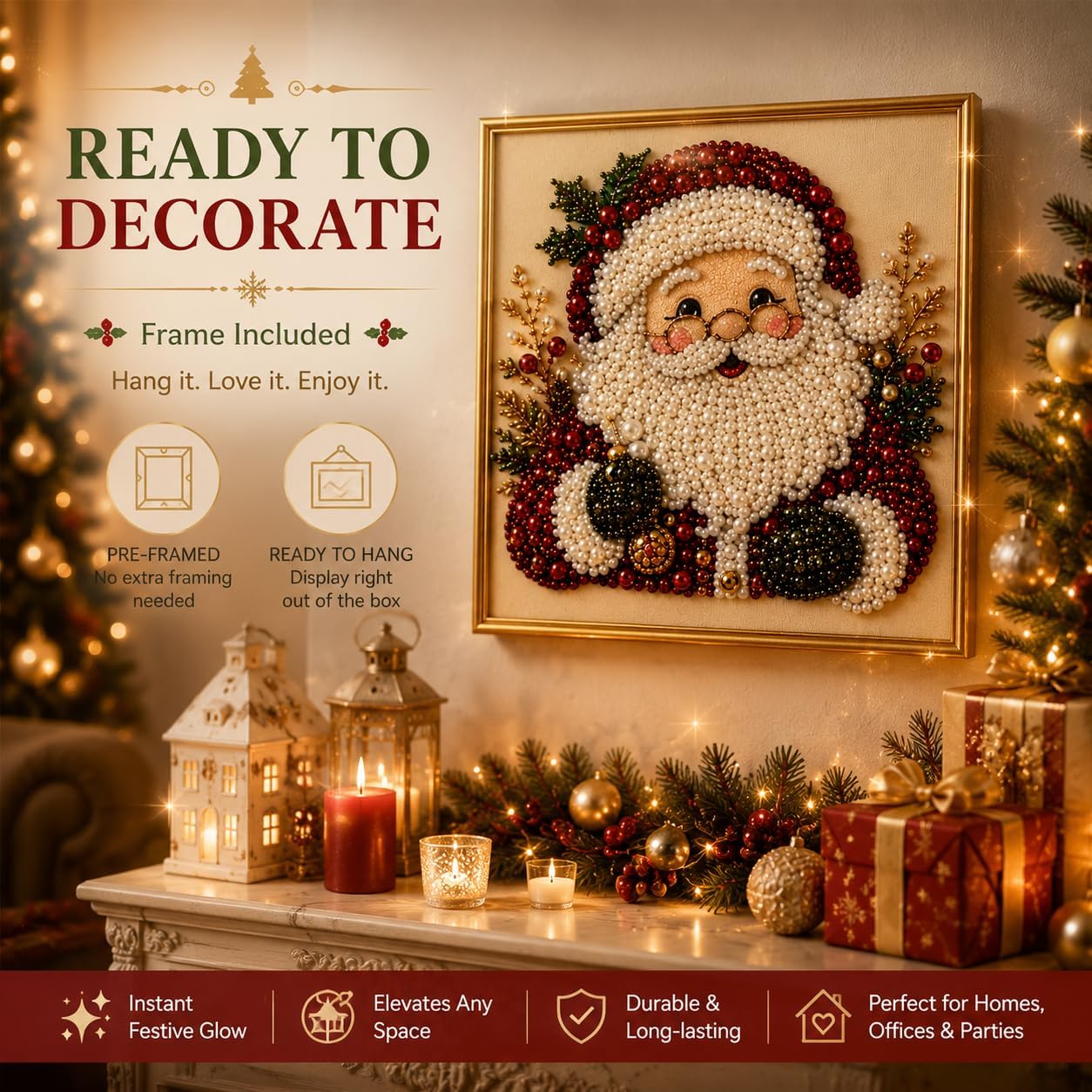 Kit de Pintura de Diamantes co - Art Craft Christmas Tree reseña y precio