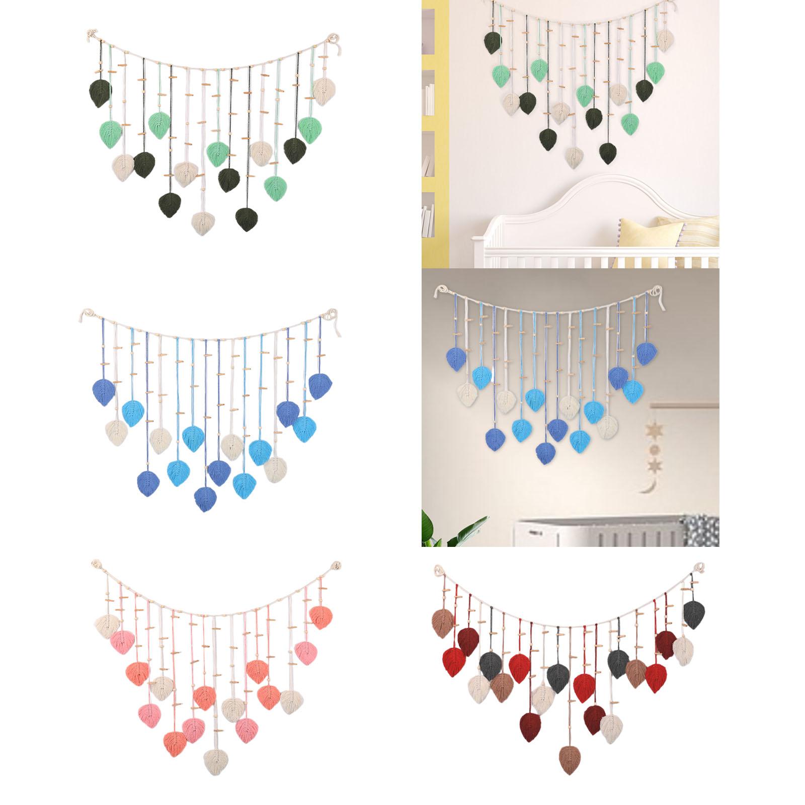 Tapiz Tejido de Macramé, Decor - Art And Craft For Nursery reseña y precio