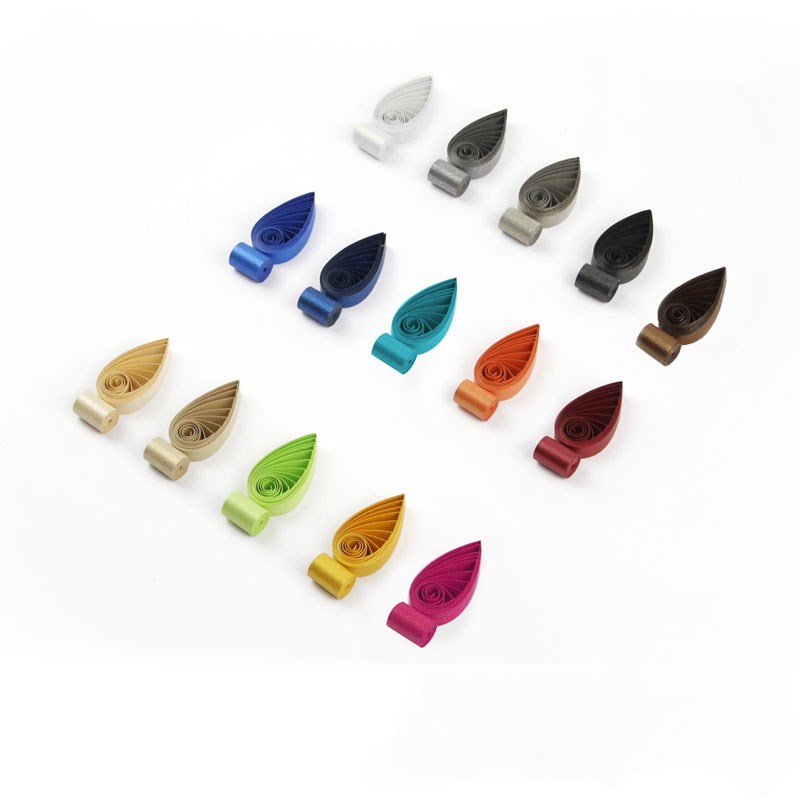 Tiras de papel nacaradas brill - Art Quilling Craft reseña y precio