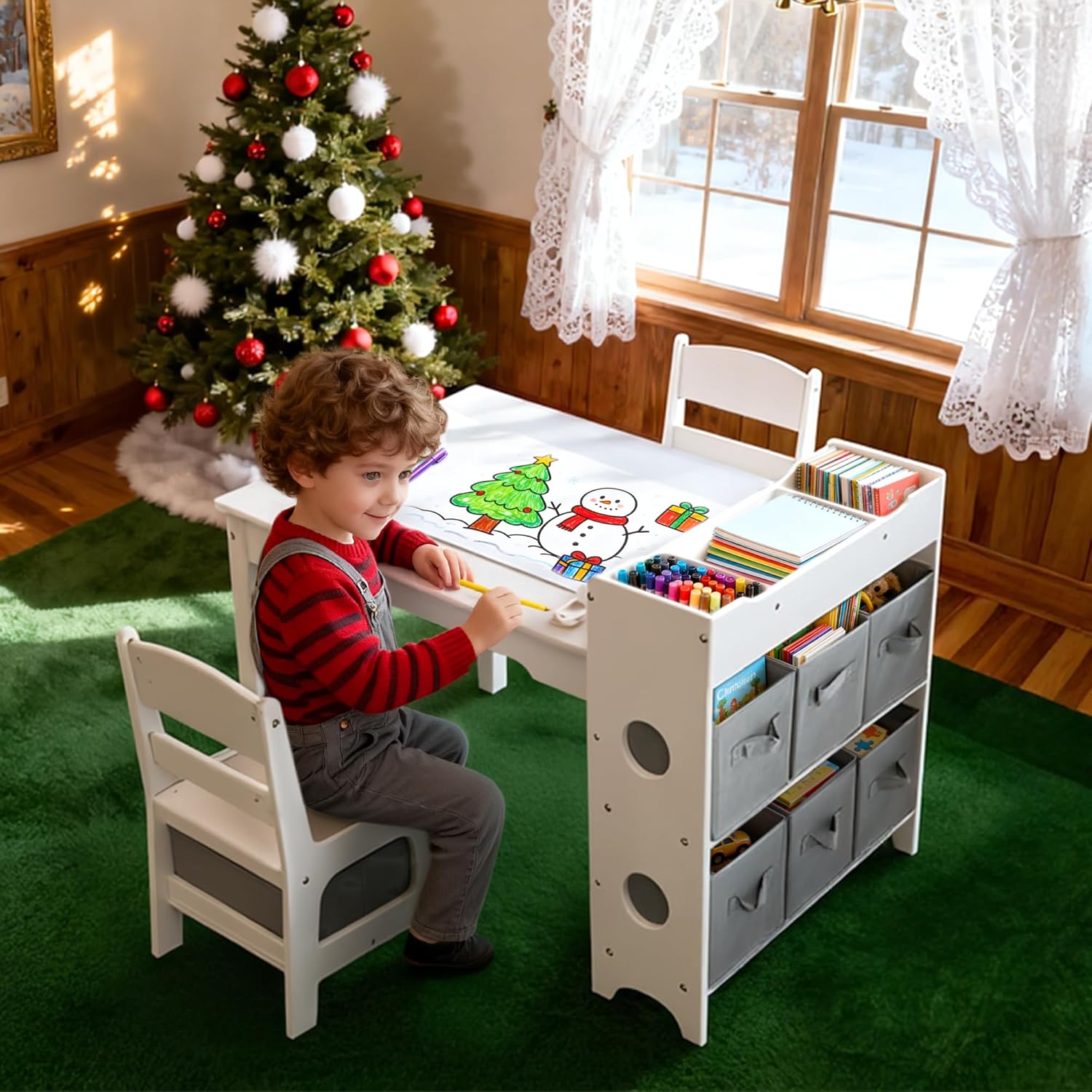Mesa y Silla de Arte para Niño - Art And Craft For Nursery reseña y precio