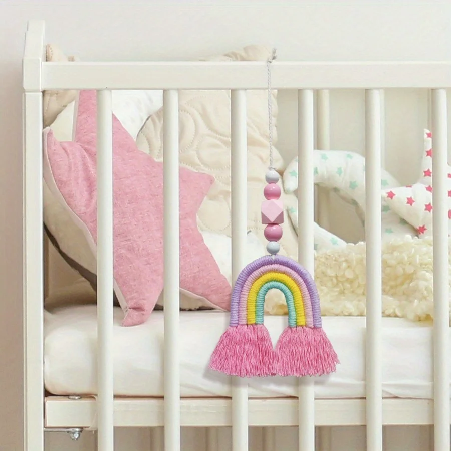 Campanas de viento de arcoíris - Art And Craft For Nursery reseña y precio