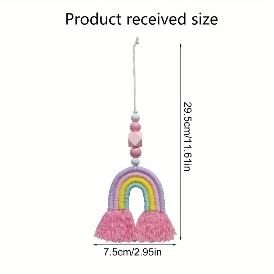 Campanas de viento de arcoíris - Art And Craft For Nursery reseña y precio