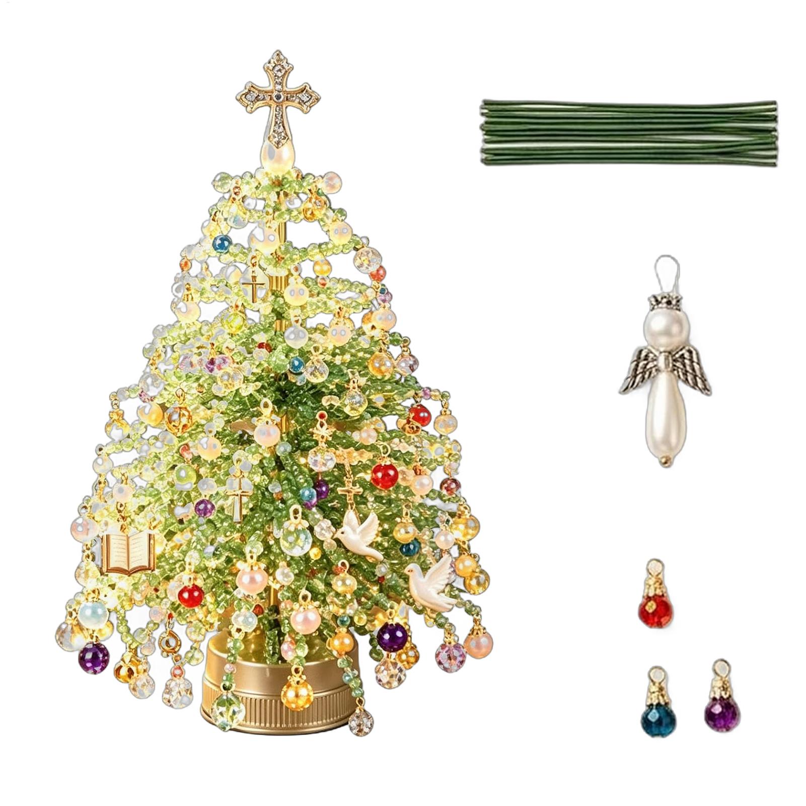 Kit de árbol de Navidad con cu - Art Craft Christmas Tree reseña y precio