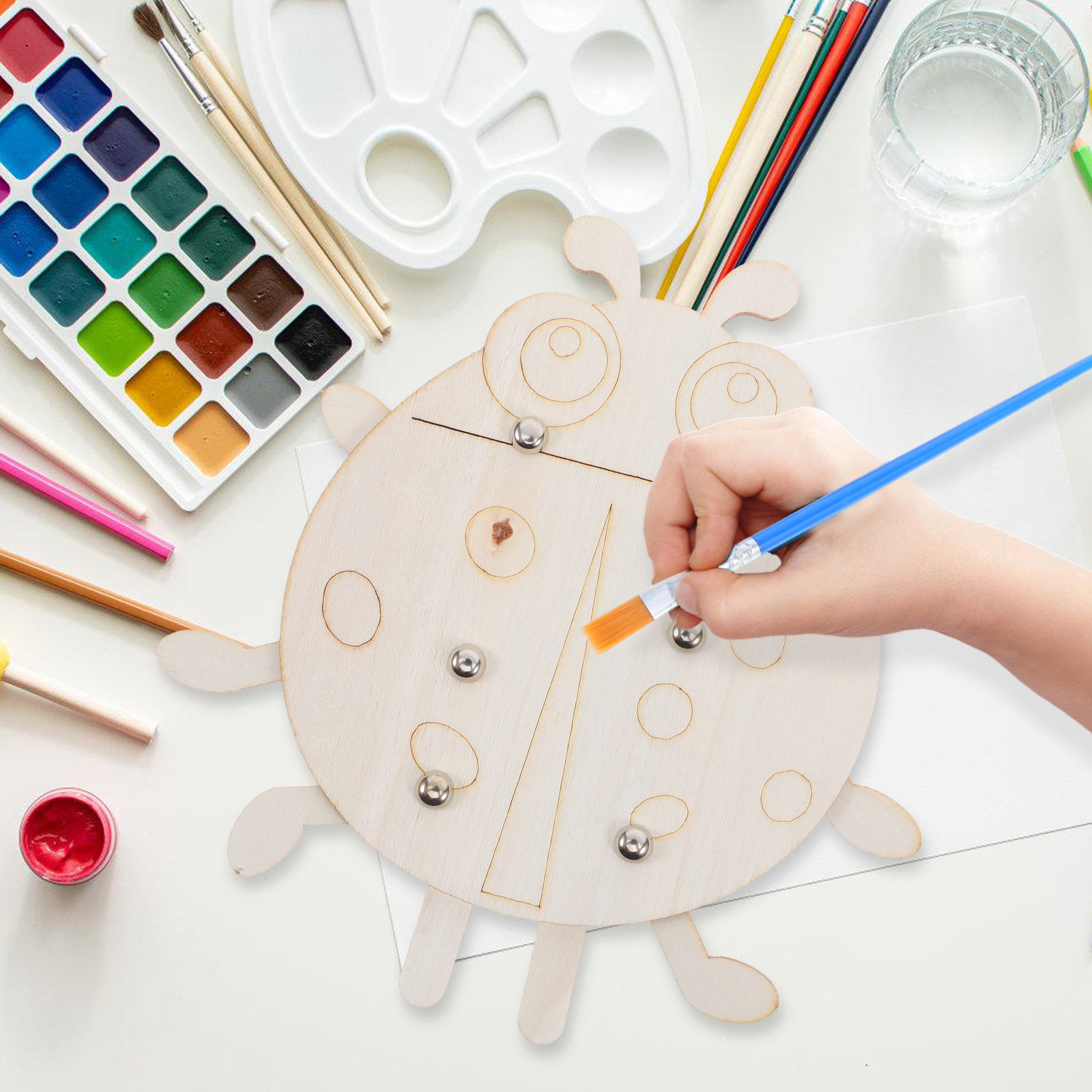 6 piezas de figuras de mariqui - Art And Craft For Nursery reseña y precio