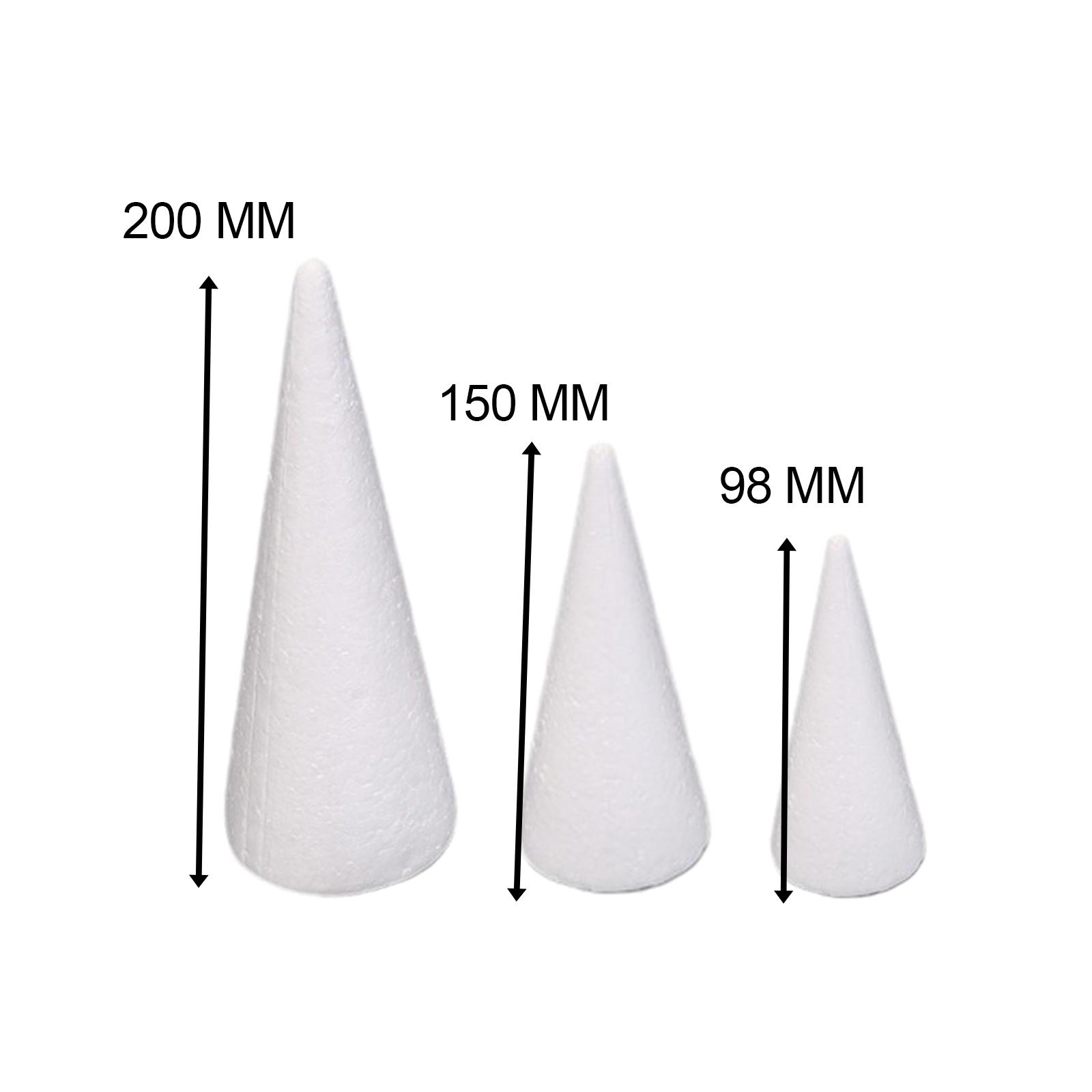 15 Conos de Espuma para Manual - Art Craft Christmas Tree reseña y precio