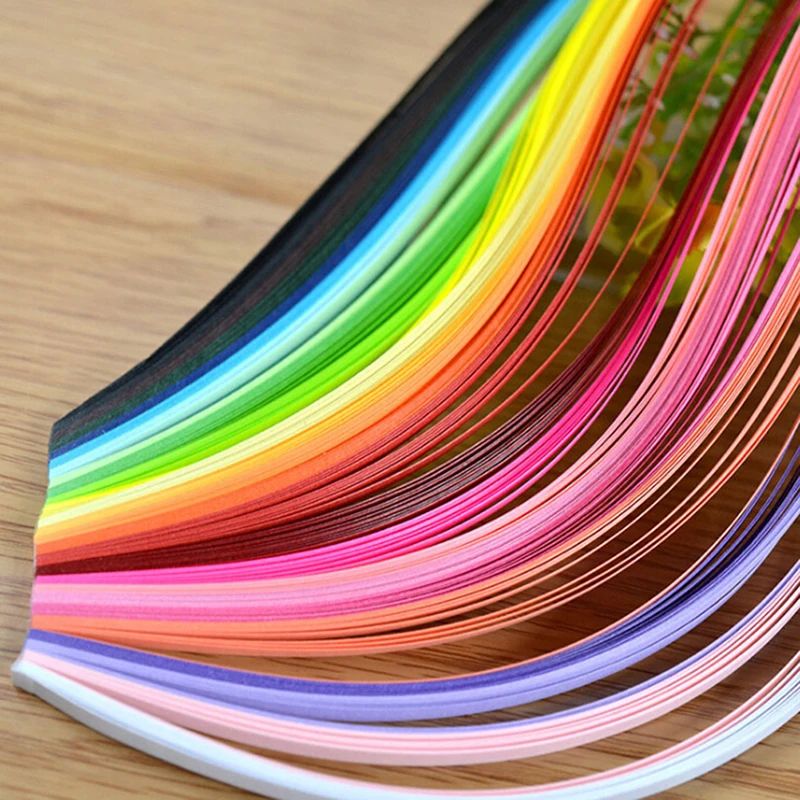 600 Tiras de Papel Arcoíris pa - Art Quilling Craft reseña y precio