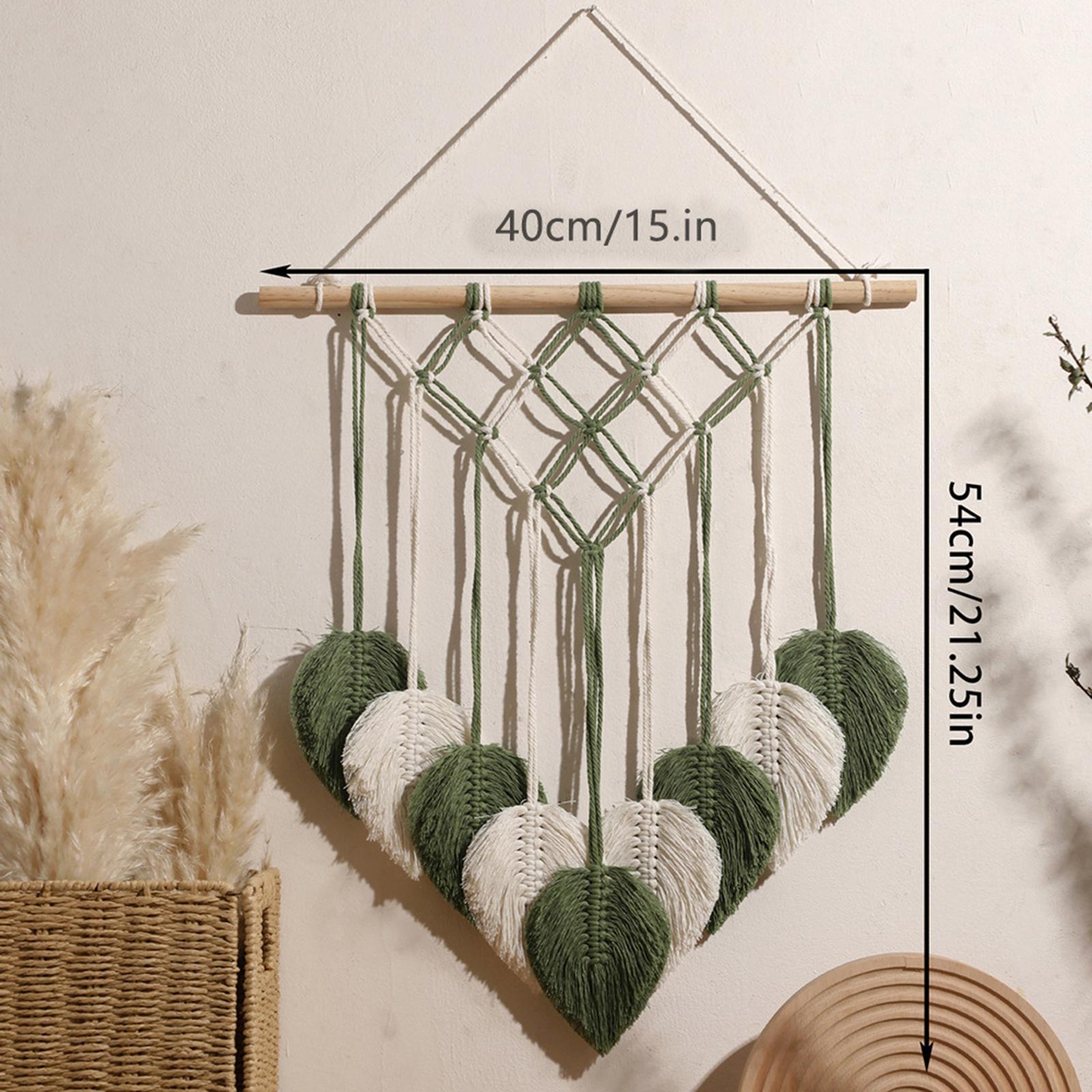Tapiz Tejido de Macramé, Decor - Art And Craft For Nursery reseña y precio