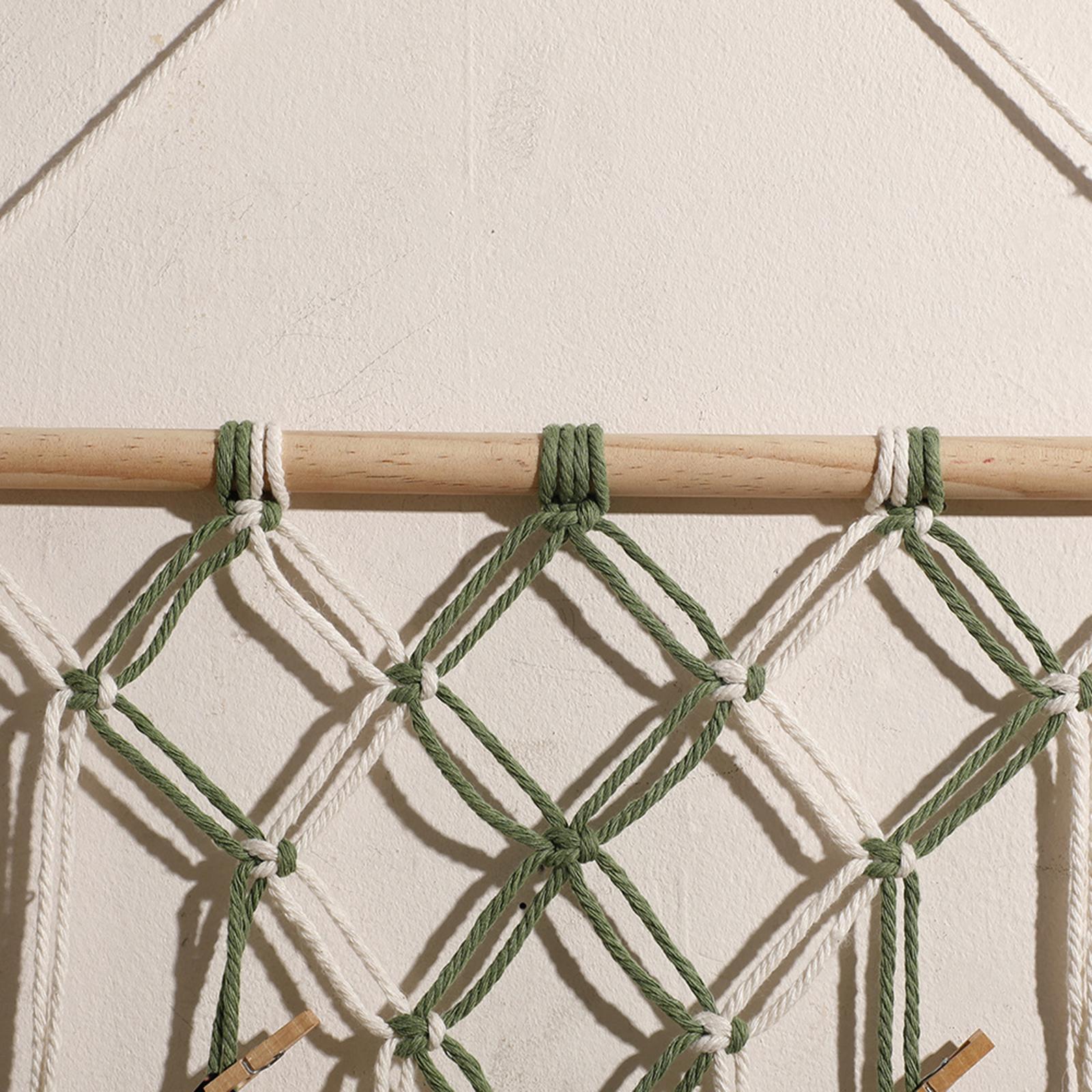 Tapiz Tejido de Macramé, Decor - Art And Craft For Nursery reseña y precio