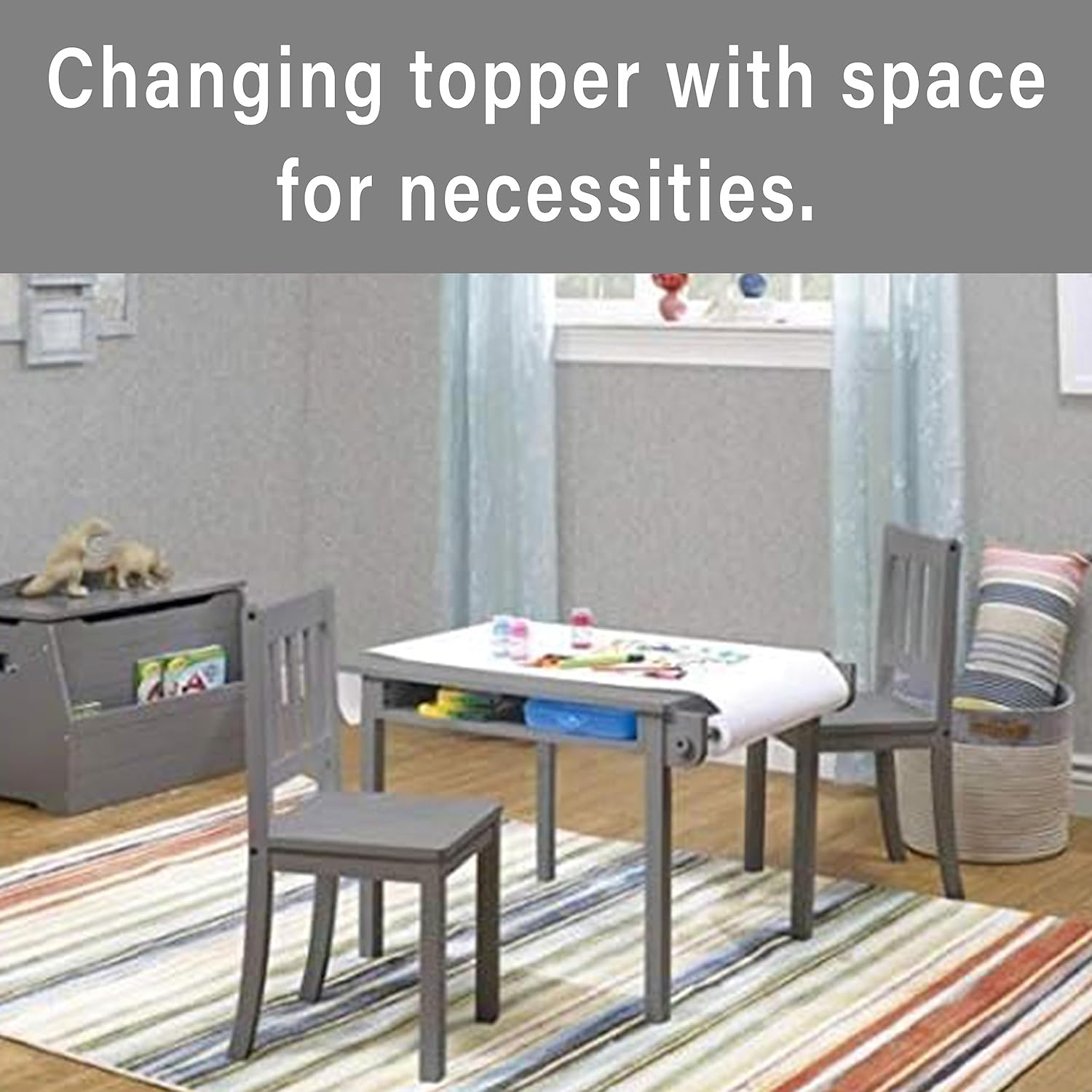 Mesa y Silla de Juego para Niñ - Art And Craft For Nursery reseña y precio