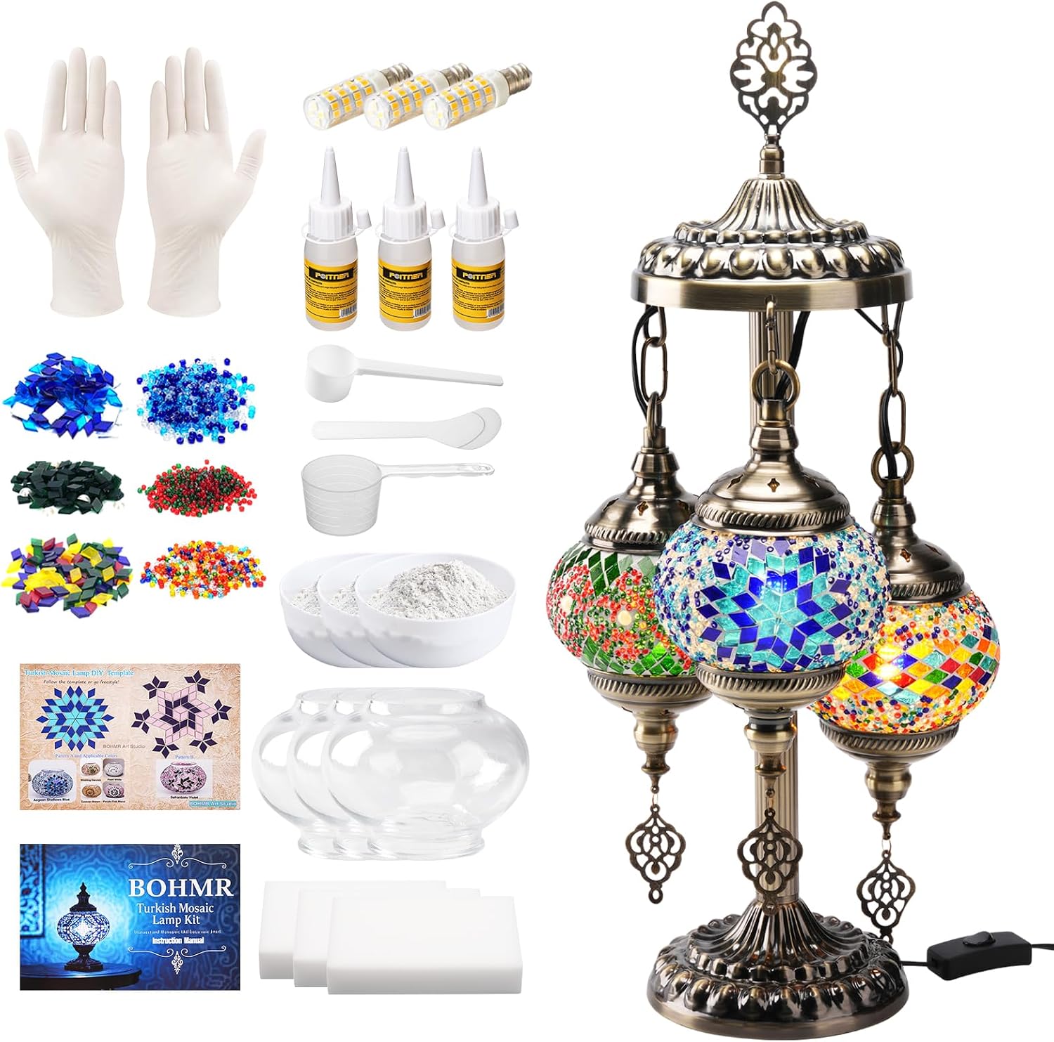 Kit de Lámpara Turca de Mosaic - Art Crafting reseña y precio