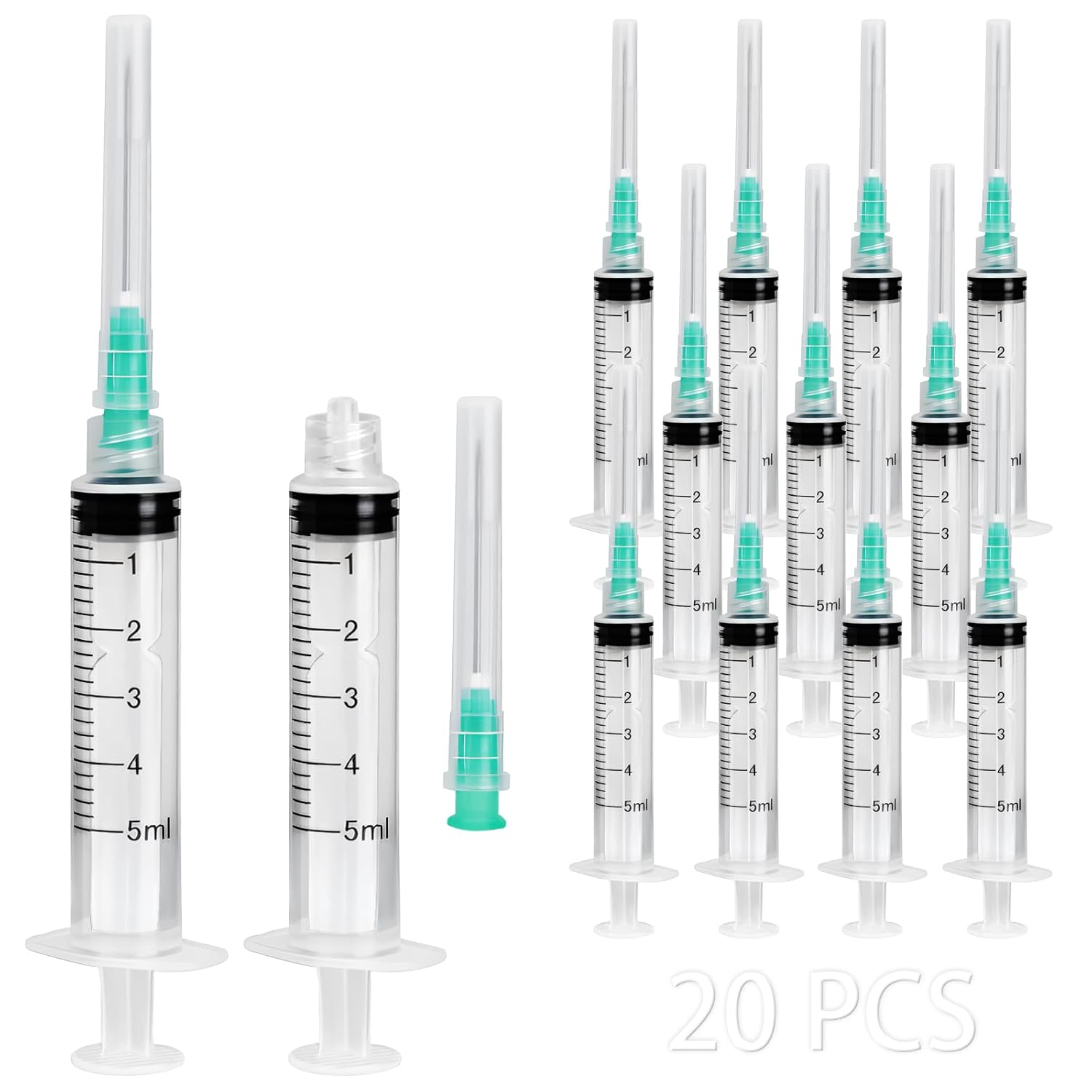 Jeringa Luer Lock de 5 ml, ade - Art Craft Things reseña y precio