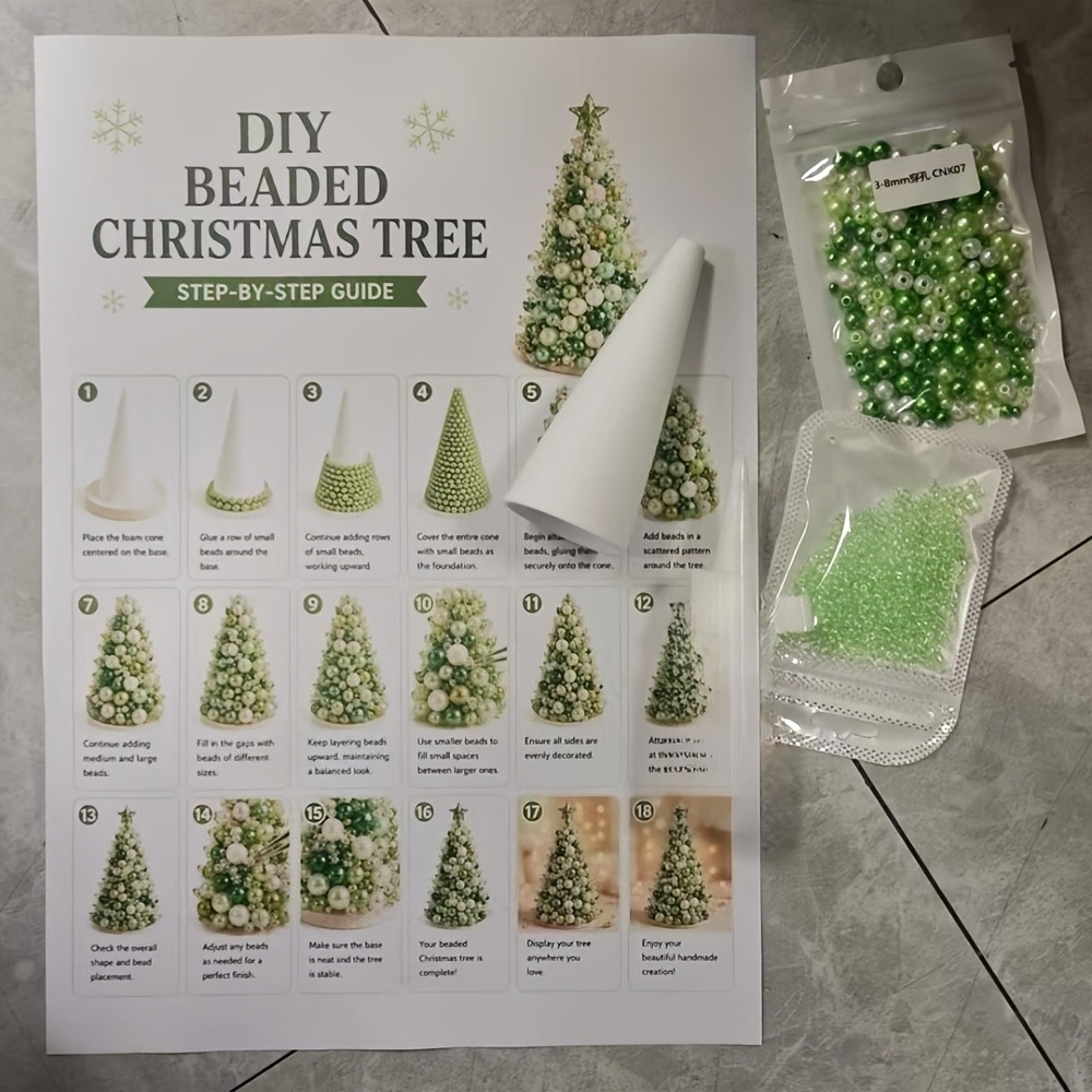 Kit de árbol de Navidad con cu - Art Craft Christmas Tree reseña y precio