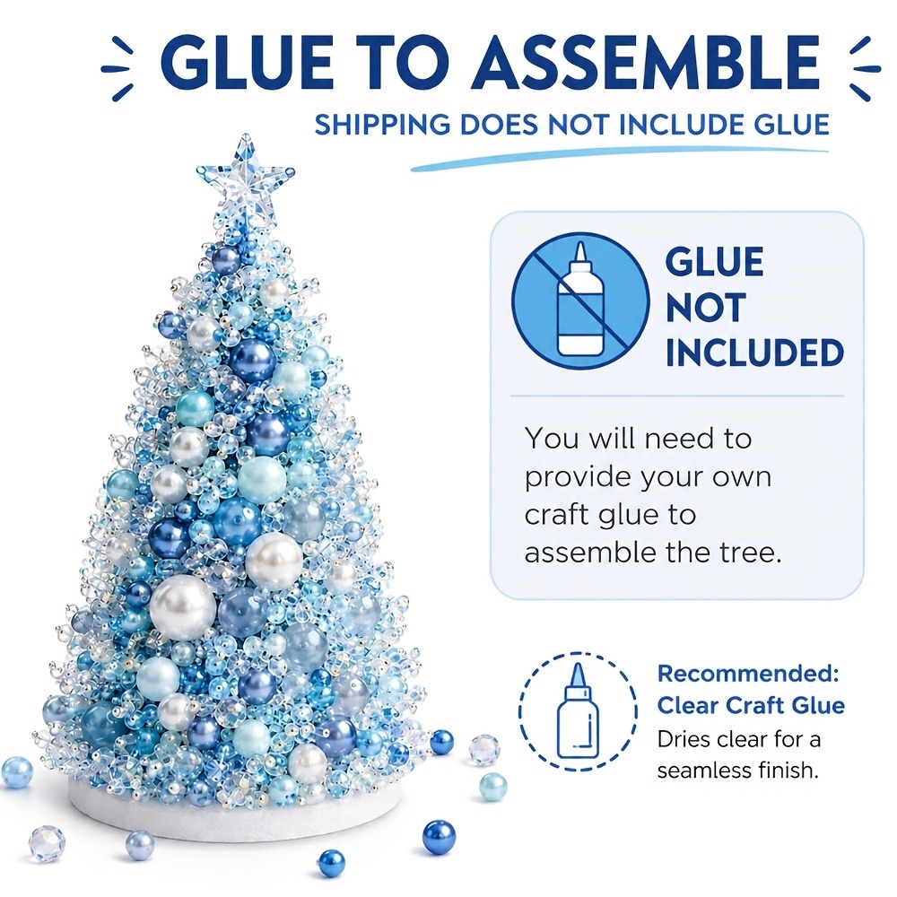 Kit de árbol de Navidad con cu - Art Craft Christmas Tree reseña y precio