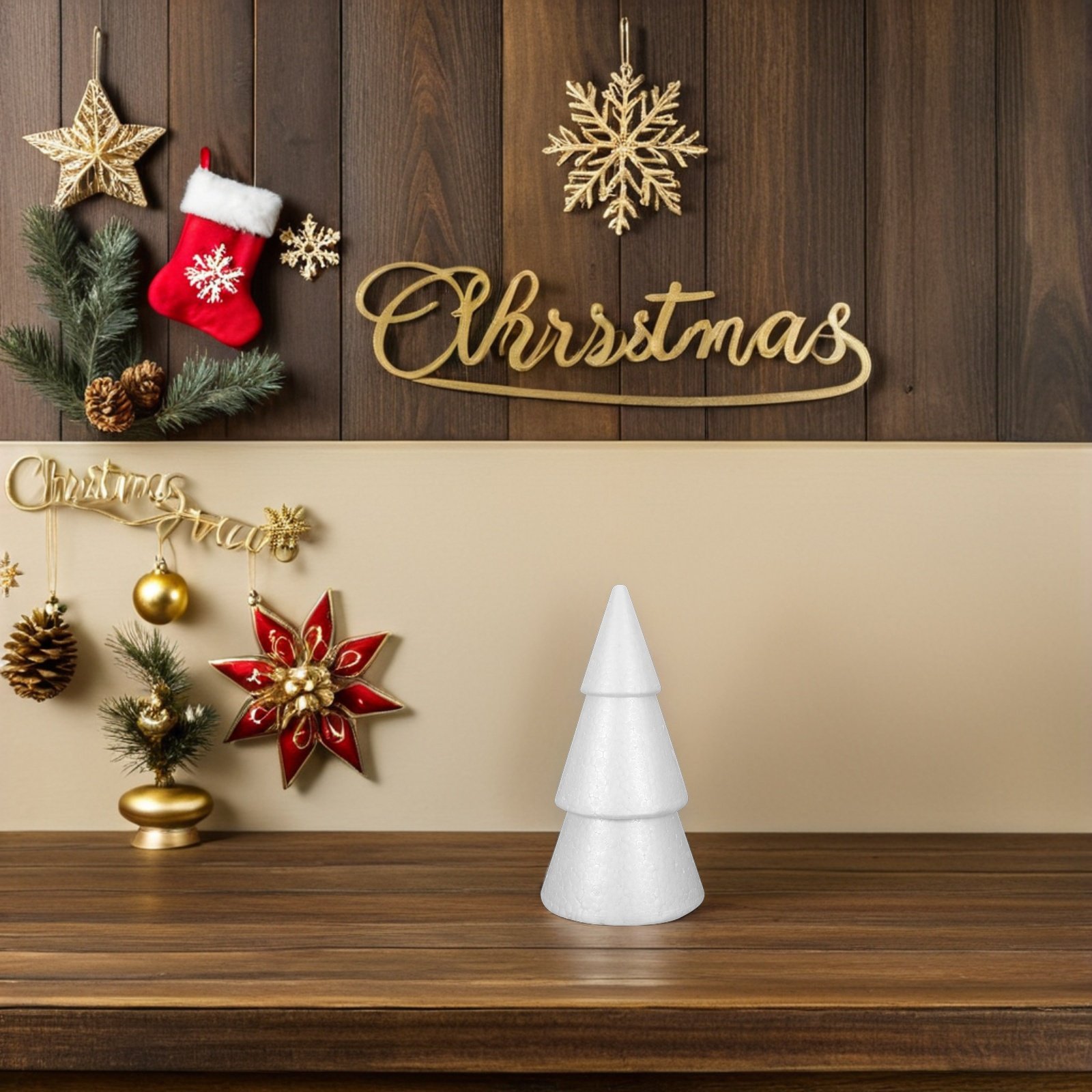 6 piezas de conos de espuma pa - Art Craft Christmas Tree reseña y precio