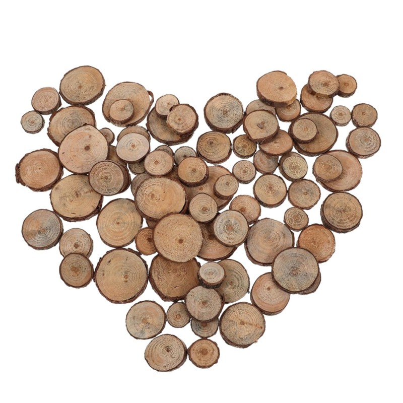 Discos de rodajas de madera si - Art Craft Christmas Tree reseña y precio