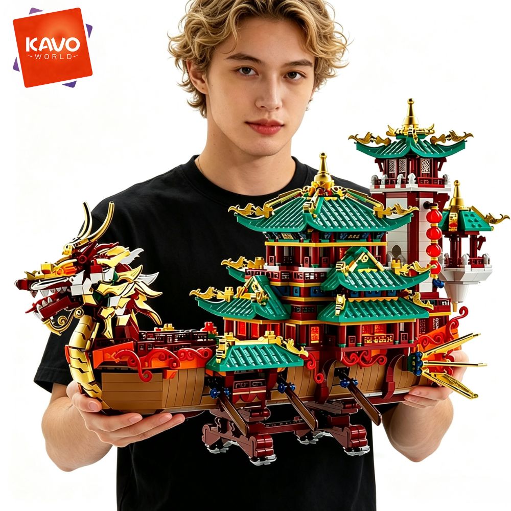 KAVOWORLD 2453 piezas Bloques  - Exhibition Of Art And Craft reseña y precio
