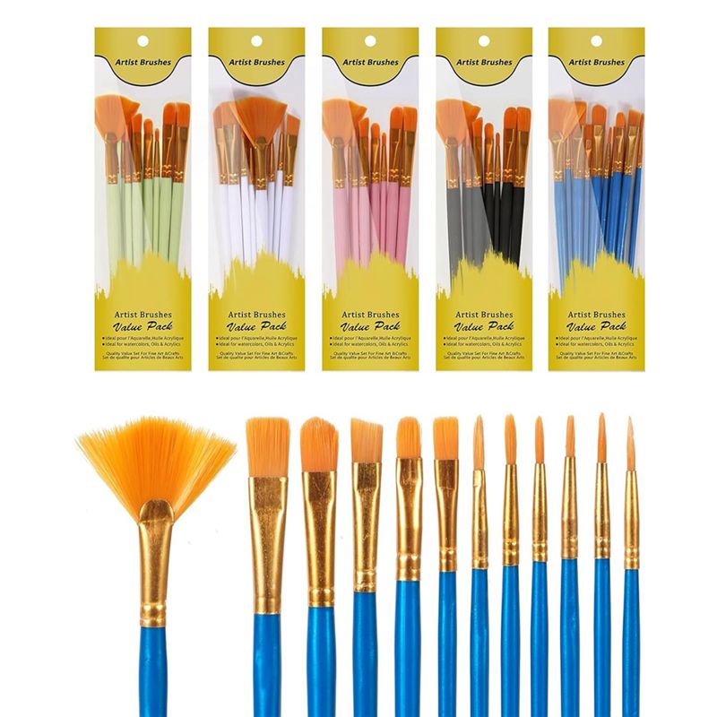 Juego de pinceles para pintura - Gouache Paint Set reseña y precio