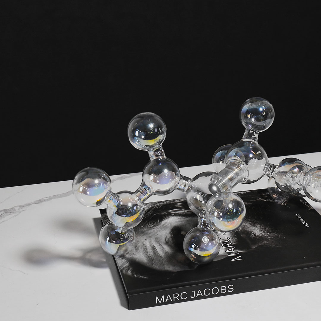 Escultura Molecular de vidrio  - Art Craft Club reseña y precio