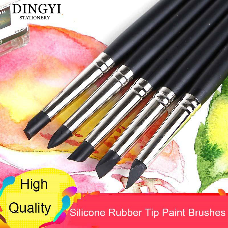 5 uds pinceles de pintura con  - Gouache Paint Set reseña y precio