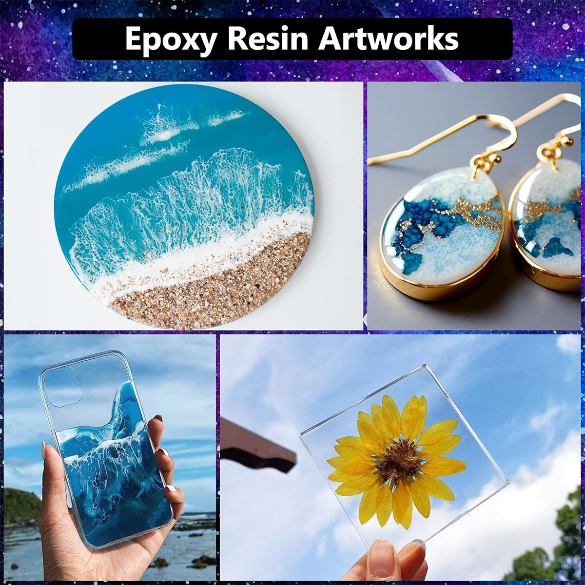 Kit de resina Epoxy transparen - The Art And Craft Of Jewelry reseña y precio