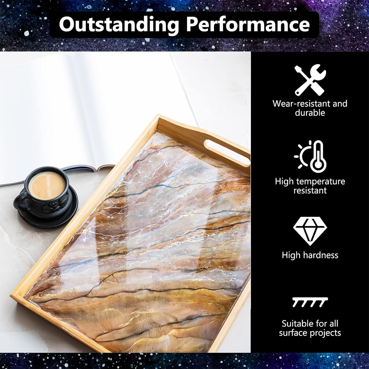 Kit de resina Epoxy transparen - The Art And Craft Of Jewelry reseña y precio